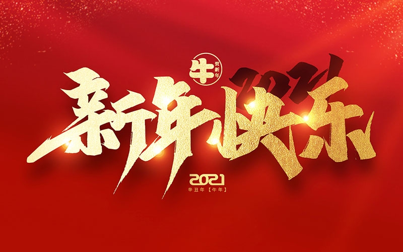 麗水市第二建筑工程有限公司祝全國人民2021年新年快樂??！